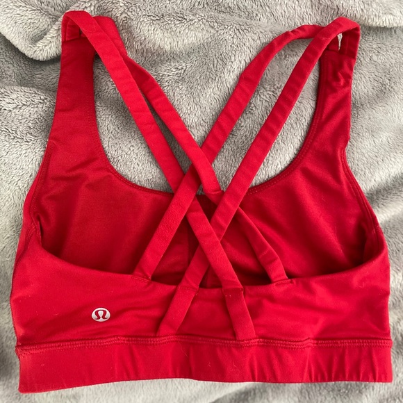 lululemon athletica Other - Red Lululemon Energy Sports Bra